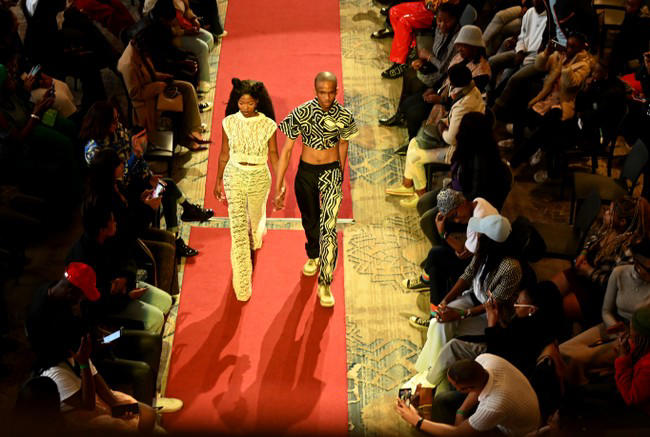 local designers strut their stuff at the khayelitsha fashion week