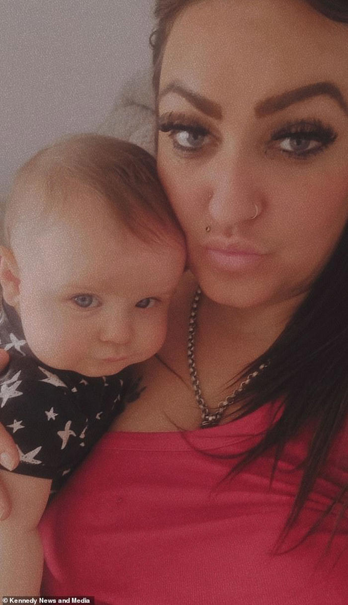 mother's warning as baby 'unconscious' after choking on 'safe' wafer
