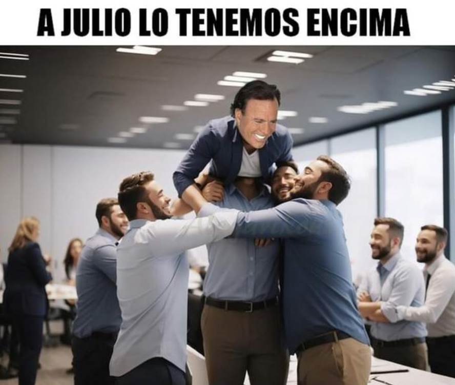 Los memes de Julio Iglesias