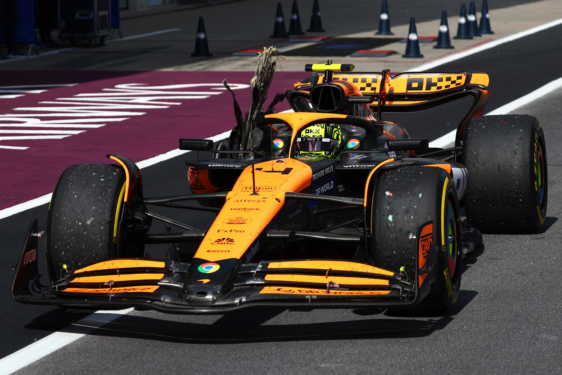 Lando Norris Lashes Out At Verstappen After Crash At The Austrian GP