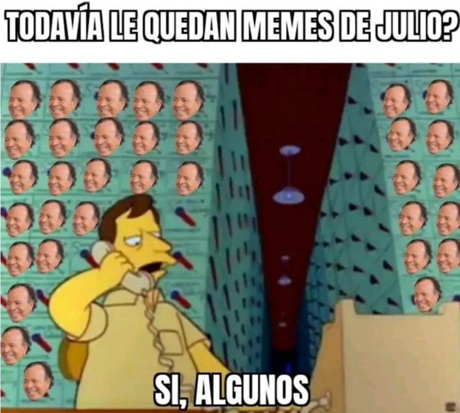 Los memes de Julio Iglesias