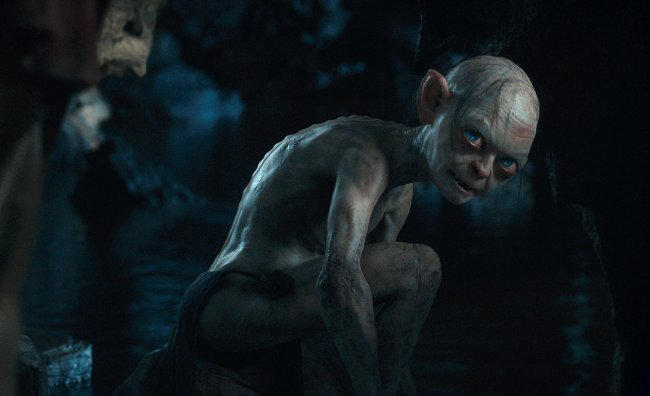 andy serkis prende in giro i personaggi che ritornano in the lord of the rings: the hunt for gollum