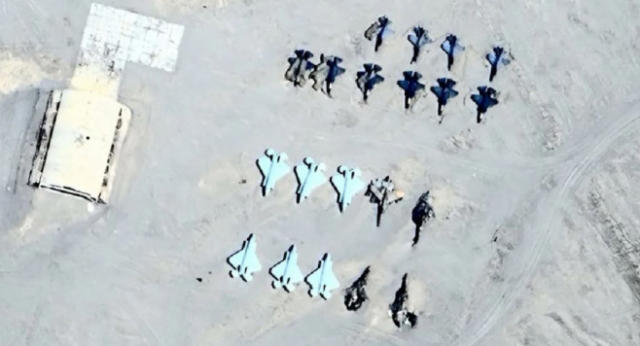 中, 일본 본토 공격 훈련…“사막에 주일미공군기지 모형”