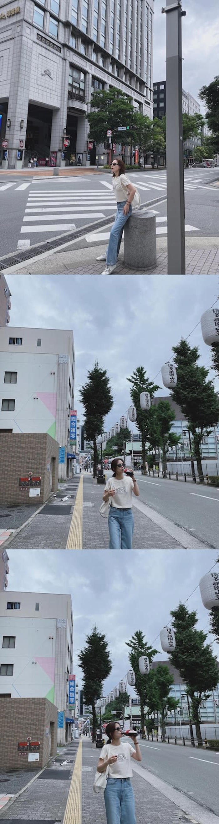 『王女の男』女優ムン・チェウォン、日本旅行中のプライベート姿に“ほっこり”【photo】