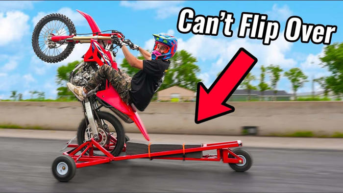 how to, this wheelie machine teaches the worst riders how to get it up