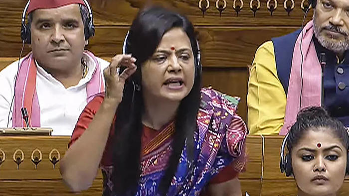 'you paid heavy price for throttling voice of one mp': mahua moitra attacks government