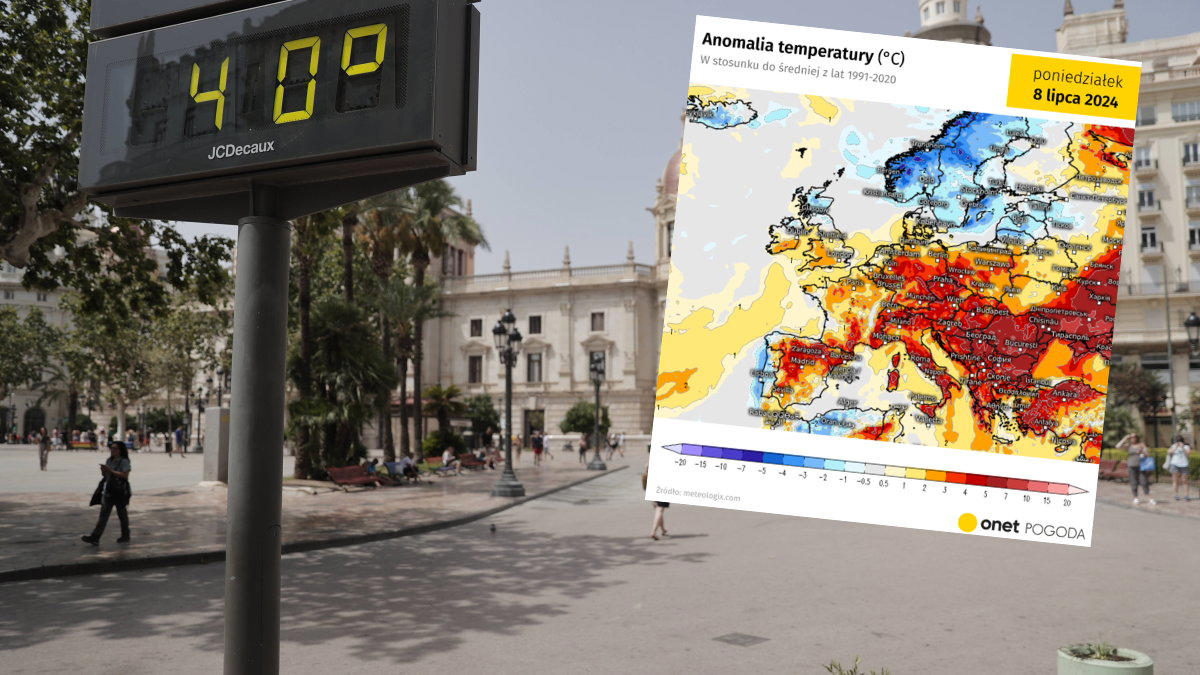 bezlitosny żar uderzy w europę. nadchodzą dwie fale ekstremalnej temperatury
