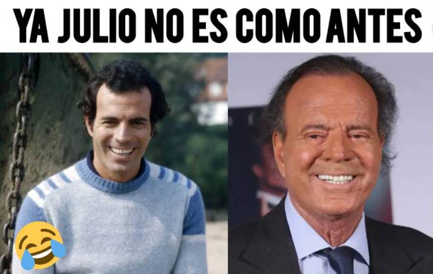 Los memes de Julio Iglesias
