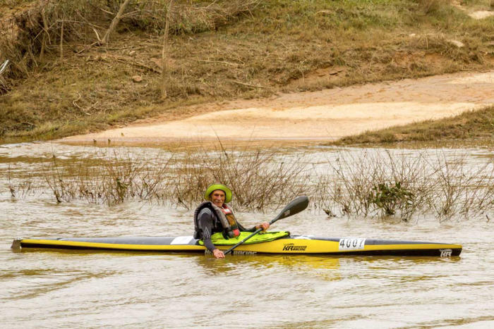 berg river icon oom jannie aiming for 51 canoe marathons