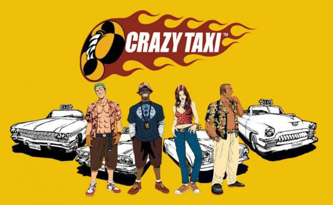 crazy taxi -peli uudelleenjulkaistaan online-versiona
