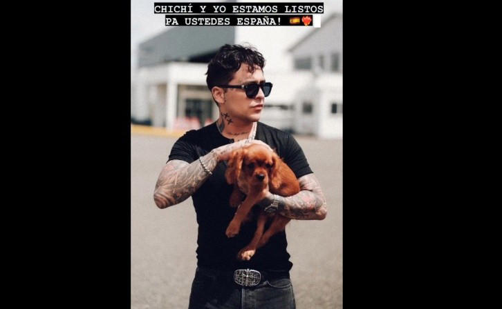 Christian Nodal muestra la foto de su segundo bebé. Especial: Instagram