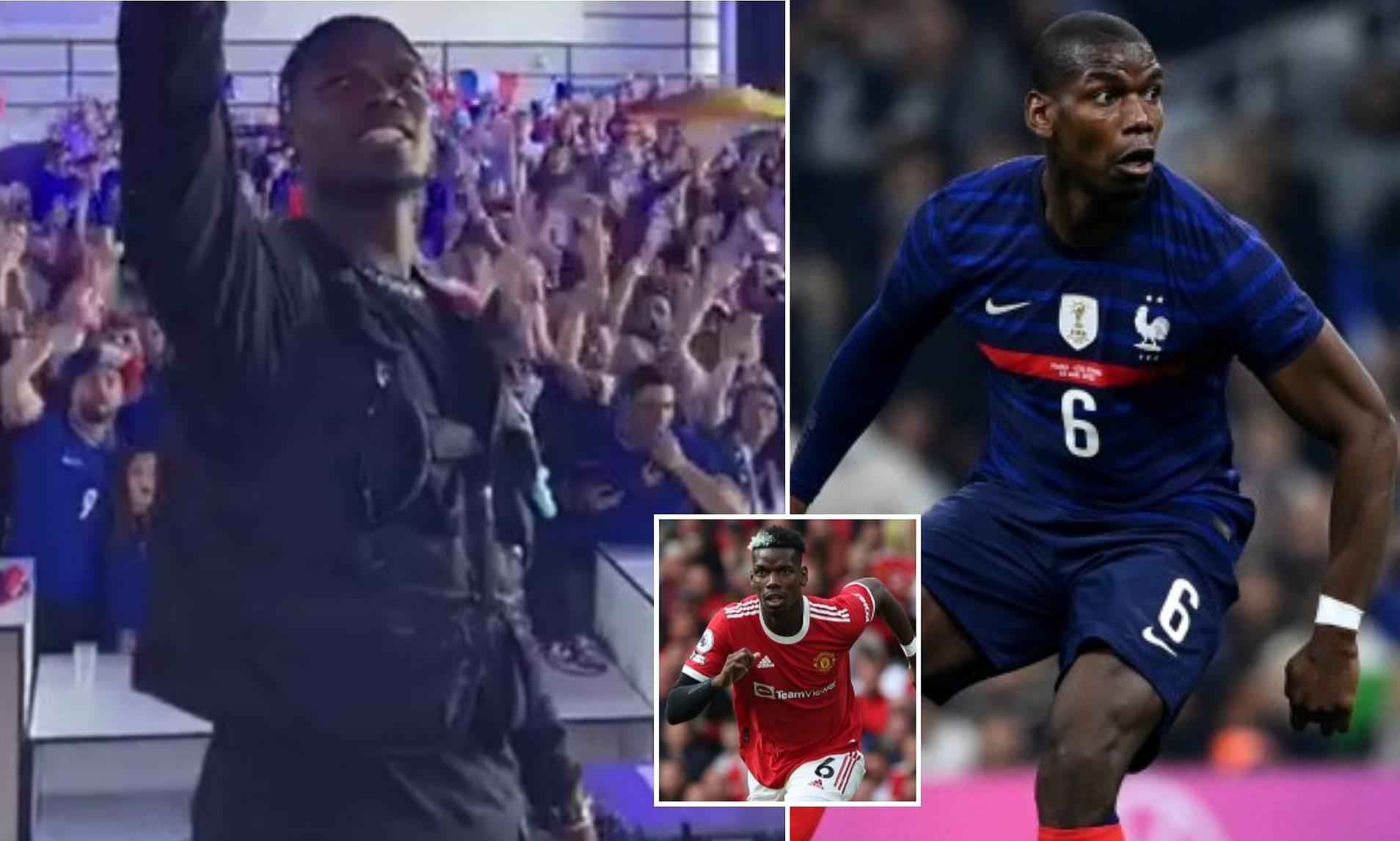 France Fans Scream Support For Paul Pogba Despite His Four-year Ban For ...