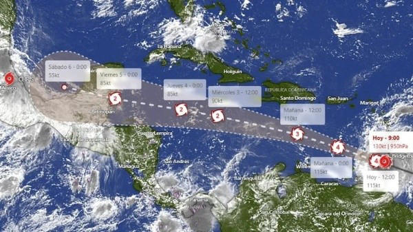 huracán beryl azota en el caribe; hay personas atrapadas en hoteles (videos)