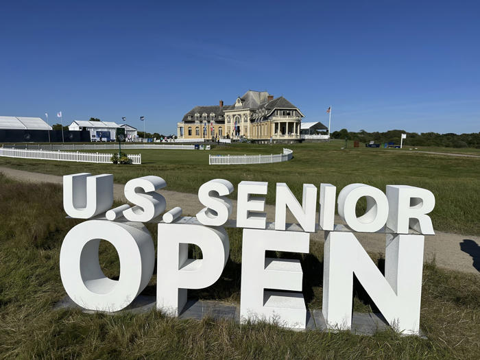 bland wins rain-delayed u.s. senior open on 4th playoff hole for his second straight senior major