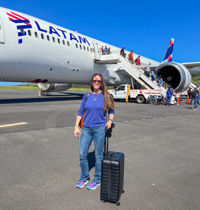 my latam business class experience from santiago to rapa nui (easter island)