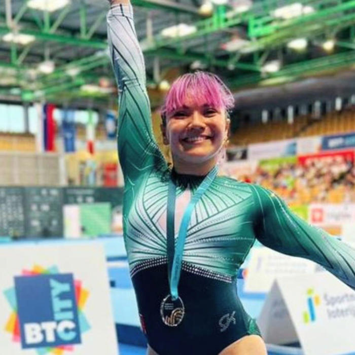 mexicana alexa moreno ganó el oro en la copa del mundo de gimnasia artística