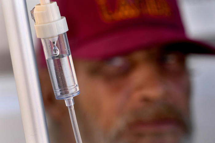 how street medicine teams use lifesaving iv drips to protect homeless during extreme heat