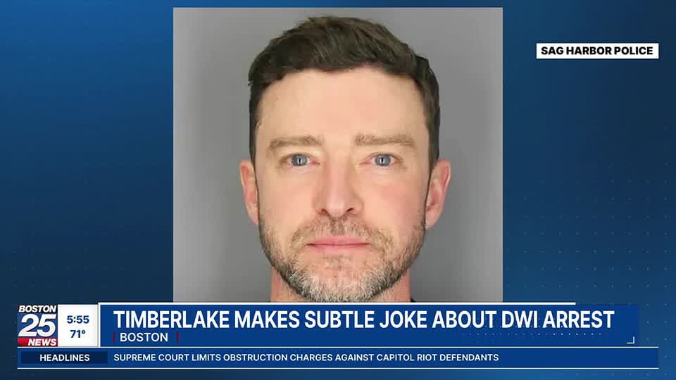 Justin Timberlake Jokes About DWI Arrest During Show At TD Garden