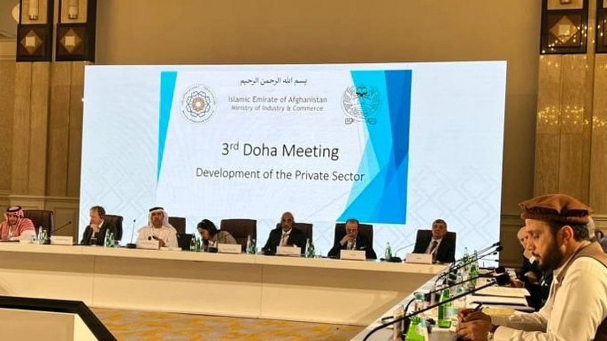 taliban attends un meeting for the first time in doha, meets top indian govt official