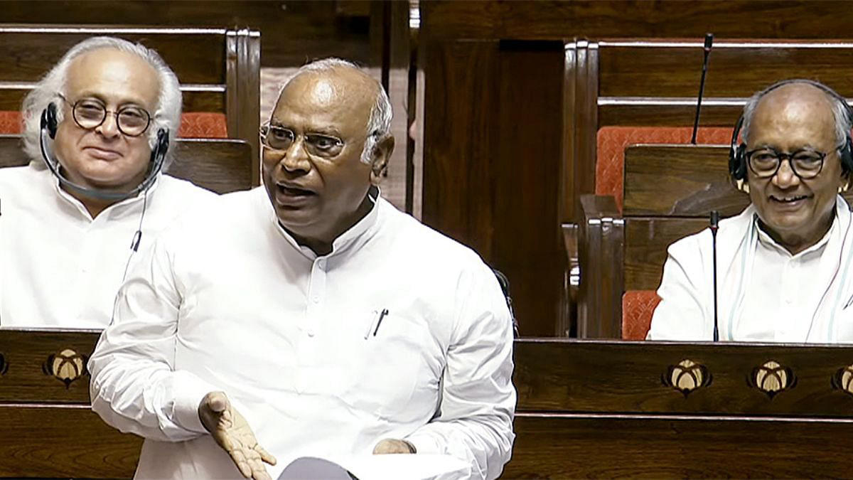‘2024 mandate broke modi’s arrogance’ — kharge targets pm in parliament, raises manipur & neet issues
