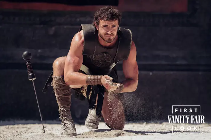 gladiador 2: así se ven paul mescal y pedro pascal en acción en las primeras imágenes de la esperada secuela