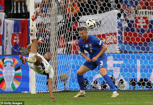 is bellingham's overhead kick england's greatest ever tournament goal?