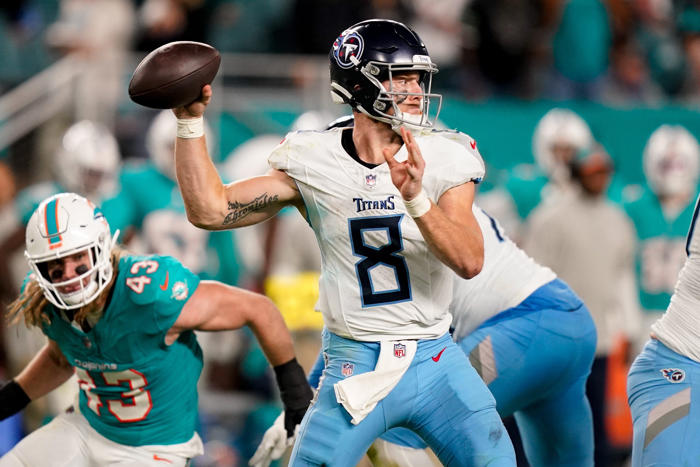 2 stats show titans qb will levis' completion rate should've been higher