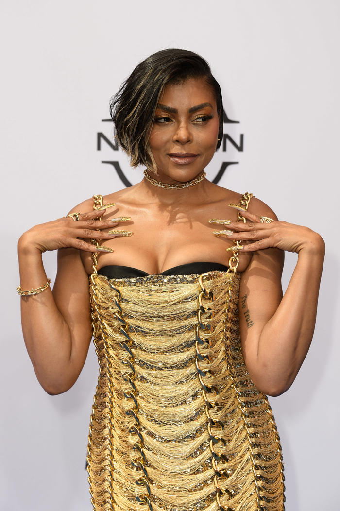 taraji p. henson wore seven different looks while hosting the bet awards