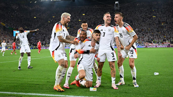 germany ride into euro 2024 quarterfinals, but it took a lucky escape