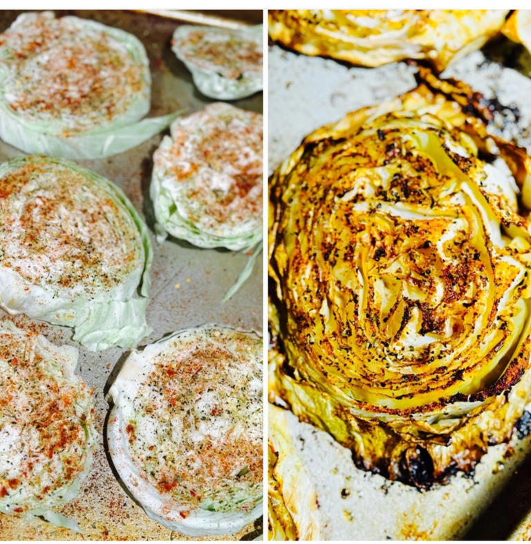 Roasted Cabbage Steaks