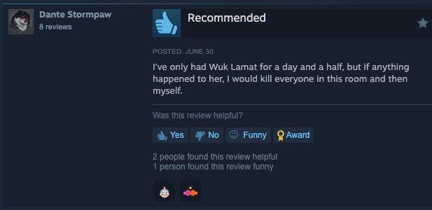 final fantasy xiv: dawntrail, as told by steam reviews