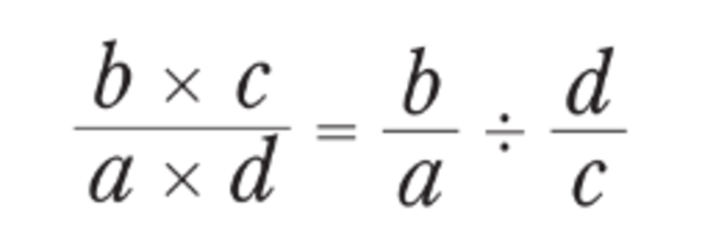 「5/7 ÷ 3/5 = 5/7 × 5/3」…なぜ分数の割り算は分子と分母を入れ替えた掛け算に直せるか説明できますか