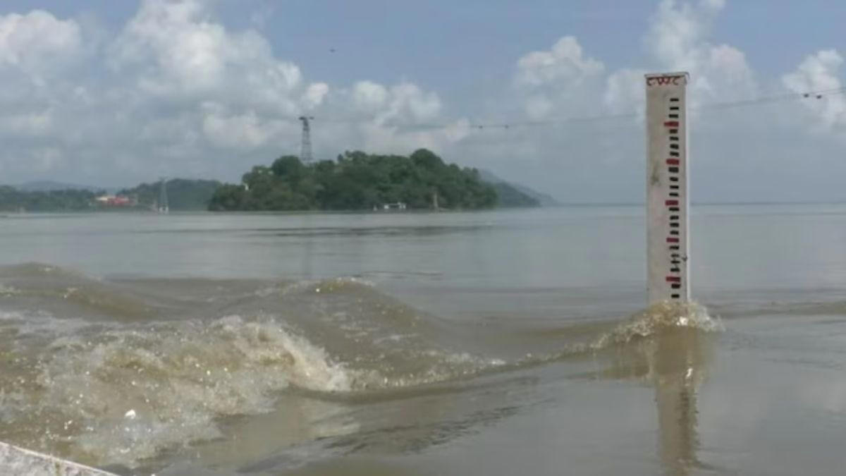 flood warning issued for imphal as water levels of rivers cross warning mark