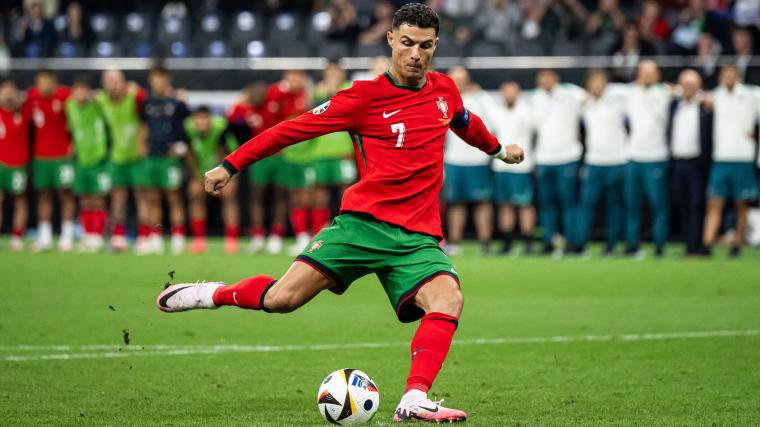 portugal vs. slovenia final score, result: ronaldo's tears turn to triumph after penalty miss at euro 2024