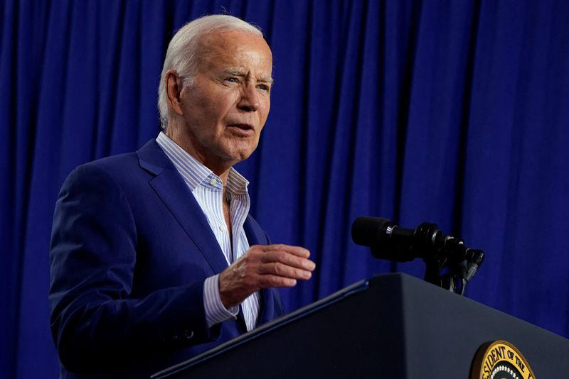 biden to make remarks on monday evening on immunity ruling by supreme court