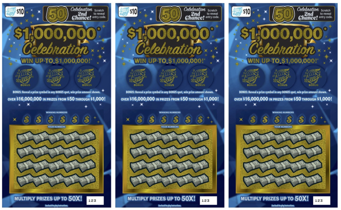 mujer de suburbios dice que premio especial de lotería de $1 millón comparte conexión con 50 aniversario