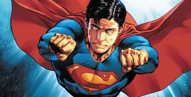 voici à quoi ressemble le nouveau superman lorsqu'il prend son envol.