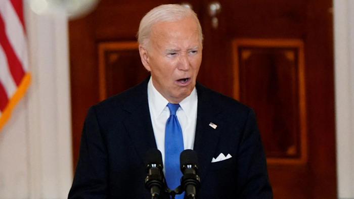 biden says immunity ruling means presidents can 'ignore the law' - as trump celebrates