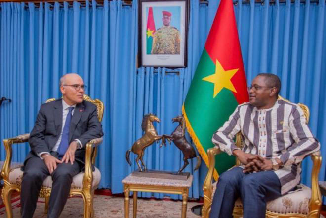 burkina faso's president expresses desire to benefit more from tunisia's expertise, as he meets fm nabil ammar
