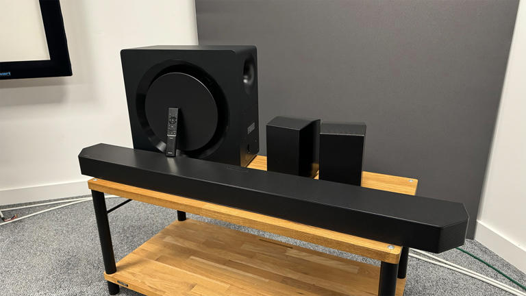Samsung's HW-Q990D is a complete Dolby Atmos sound system in a box (Image credit: What Hi-Fi?)