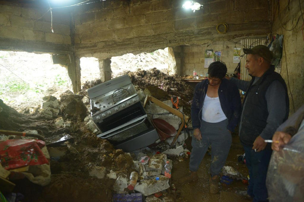 más de mil 500 casas dañadas por paso de ‘chris’ en veracruz
