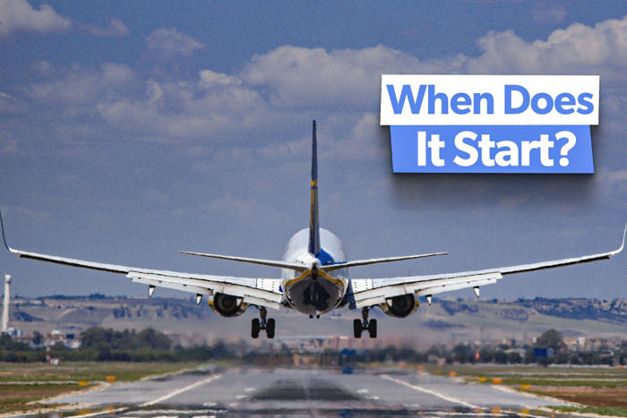 how do pilots know when to start descending for landing?