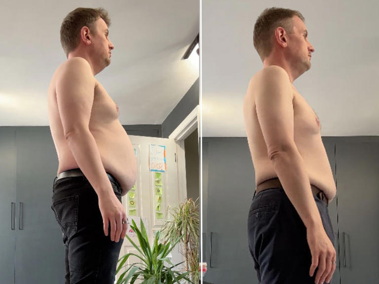 A mi peso le fue de maravilla con el fármaco, ya que de 110 kg al principio de mi proceso bajé a 85 kg en mayo, pero el precio fue que no quería salir y lucir mi nueva figura, y me pasaba la mayor parte del tiempo tumbado en la cama (Daniel Cooper)