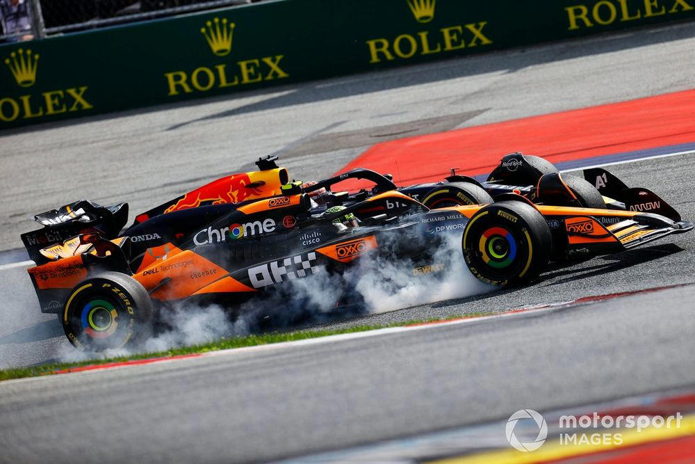 el choque entre norris y verstappen dispara la venta de entradas en silverstone