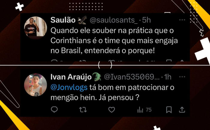 corinthians quer r$ 300 milhões como valor mínimo para patrocínio máster, diz influenciador