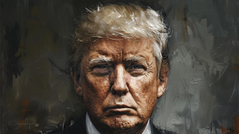 Midjourney is creating Donald Trump pictures when asked for images of “the president of the United States.”