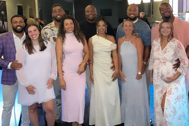 giants star dexter lawrence marries donna mccain in stunning north carolina ceremony