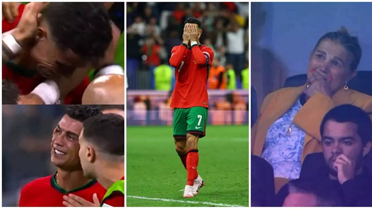 Cristiano Ronaldo And Mother In Tears: CR7 Misses Penalty But Portugal ...