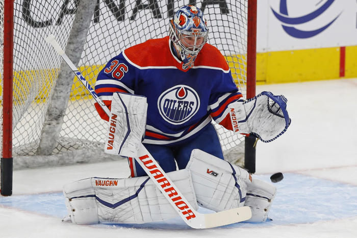red wings sign two former oilers goalies