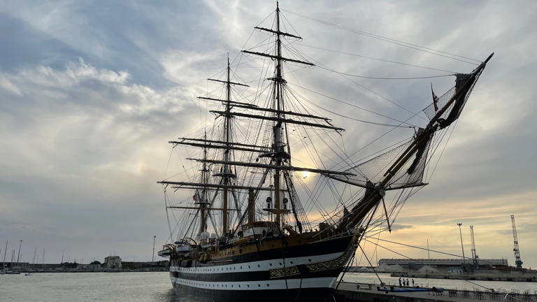 Italian ship Amerigo Vespucci set to visit Port of L.A. this week